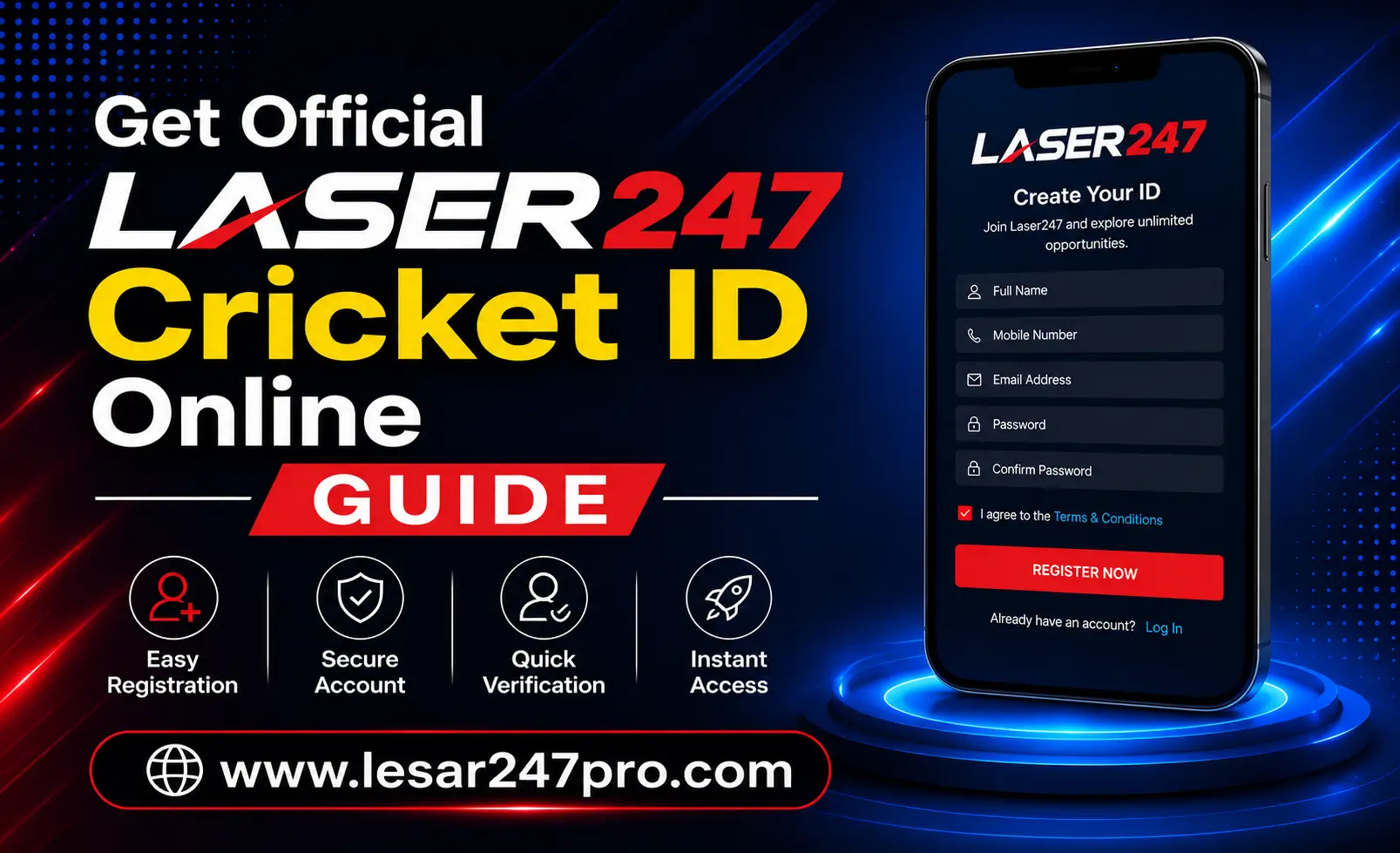 Laser247 cricket ID